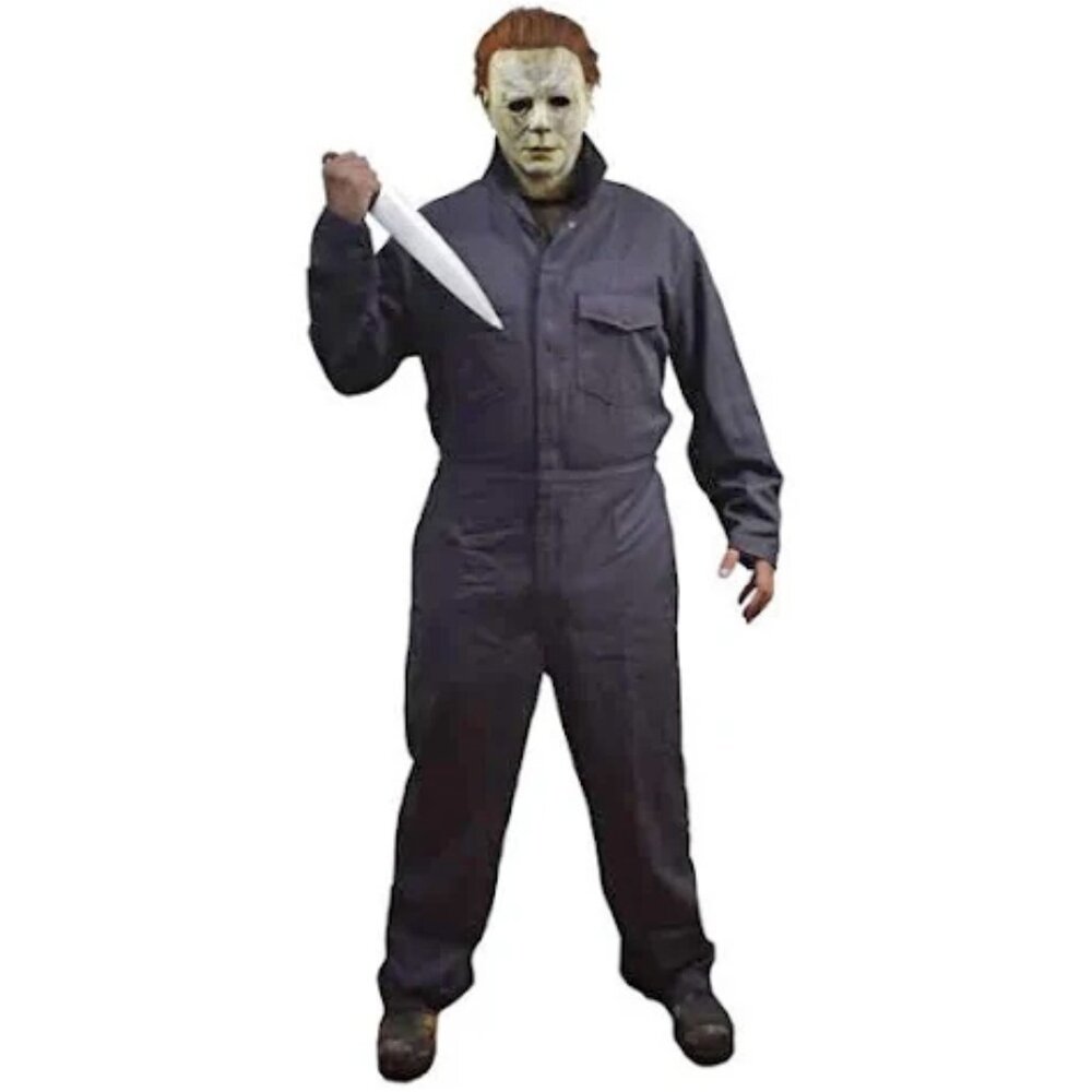 Vintage Red Kap Blue Jumpsuit Coveralls Size Men's XL (Michael Myers Jumpsuit)